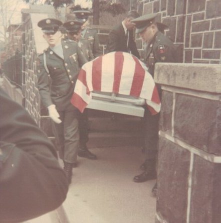 18- The Honor Guard carry Tom